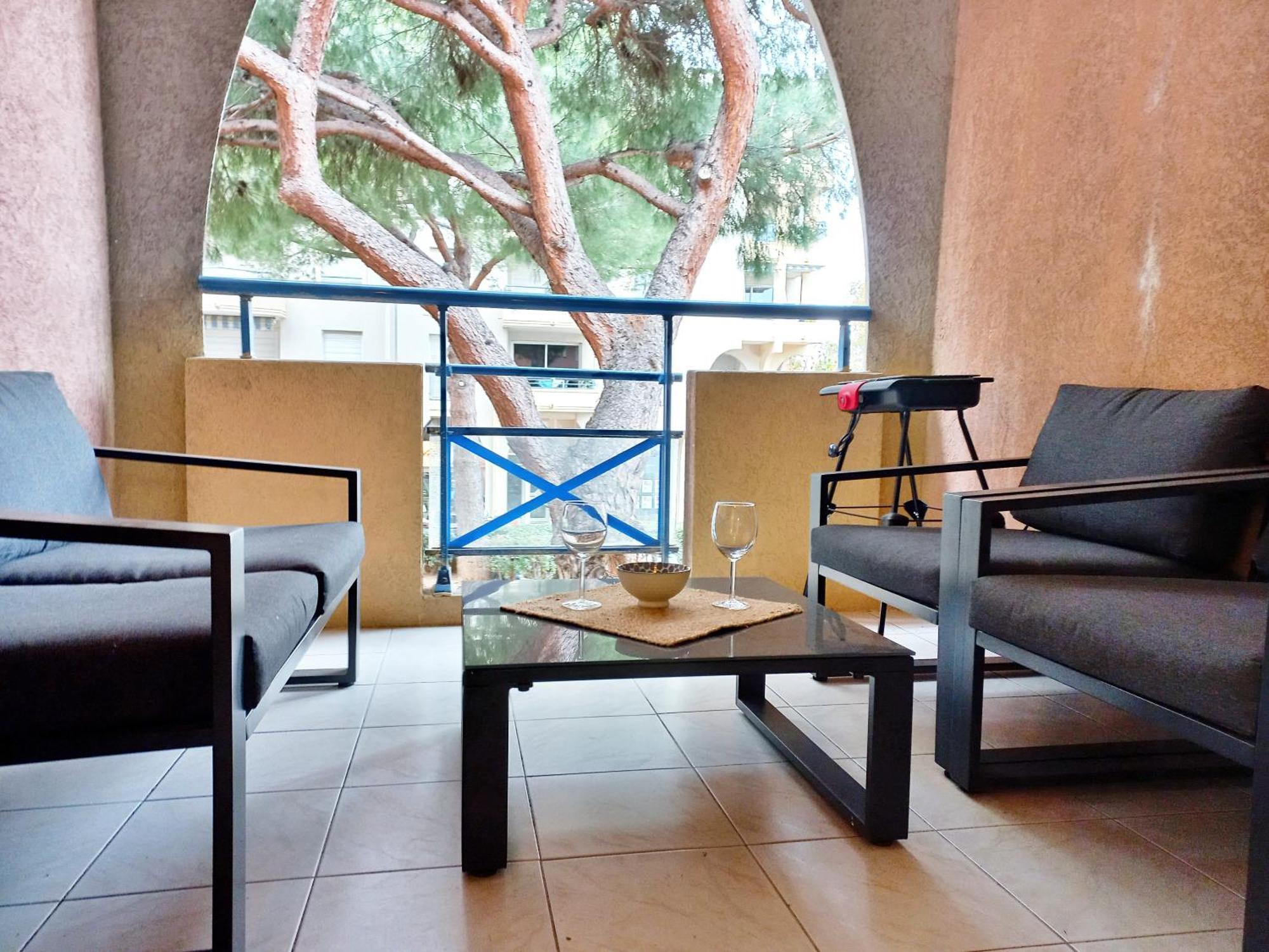 Port Frejus - Tout A Pied - Wifi - Clim Exterior foto